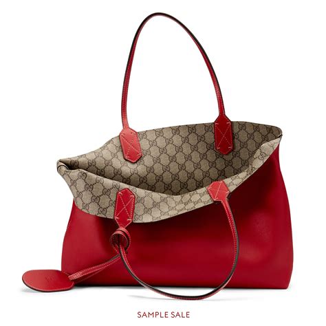 gucci large reversible tote|reversible Gucci tote bag.